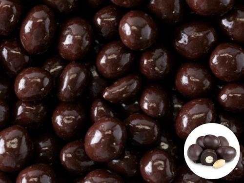 Dark Chocolate Covered Double Dipped Peanuts 1lb 